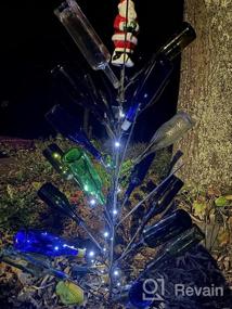 img 5 attached to 2 шт. солнечные рождественские украшения гирлянды - 72 фута 200 светодиодов 8 режимов уличные сказочные водонепроницаемые фонари для сада, патио, праздника и рождественской елки теплый белый