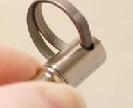 картинка 1 прикреплена к отзыву TISUR Titanium Keyring with Side Pushing Design - Stylish Men's Accessory in Keyrings & Keychains от Eric Fuego