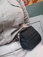 img 1 attached to Stylish Quilted Belt Bag For Women - Designer Fanny Pack For Travel, Outdoors, Shopping, And Hiking - Versatile Crossbody Chest And Shoulder Purse By UTO review by Jessica Thompson