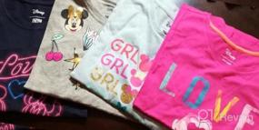 img 8 attached to Girls' Long-Sleeve T-Shirts with Disney, Star Wars, Marvel, Frozen Princess Designs by Spotted Zebra