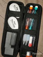 img 1 attached to Secure And Stylish: KUUQA EVA Hard Shell Pencil Case For Fountain And Touch Pens review by Brian Summers
