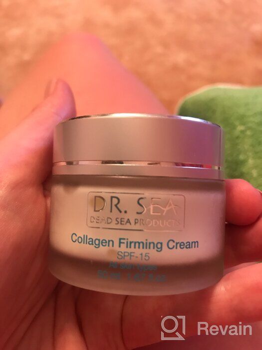 img 2 attached to Dr. Sea Collagen Firming Cream SPF15 Collagen Firming Face Cream with Dead Sea Minerals, 50 ml review by Anastazja Klementyna ᠌