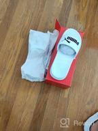 картинка 1 прикреплена к отзыву PUMA Popcat Athletic Slide Sandal for Men in Black - Ideal Footwear от Mark Young