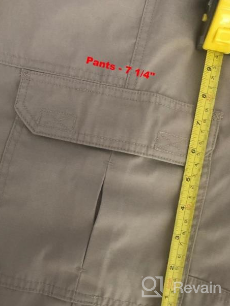 img 1 attached to Men'S Taclite Pro Shorts 9.5-Inch, Made With Poly/Cotton Ripstop Fabric And Teflon Finish, Style 73287 By 5.11 Tactical review by Joseph Hill