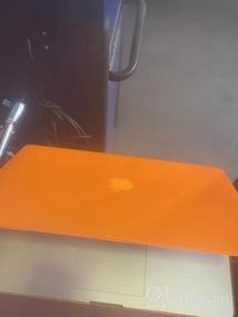 img 6 attached to Матовый жесткий чехол, чехол для клавиатуры и защитная пленка для экрана для MacBook Pro Retina 13 дюймов (конец 2012-2015 гг.), модель A1425/A1502, винно-красный от UESWILL - без компакт-диска