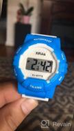 img 1 attached to ⌚ Electronic Sports Watch with Alarm - English Talking Feature and Blue Rubber Strap review by Jeff Driscoll