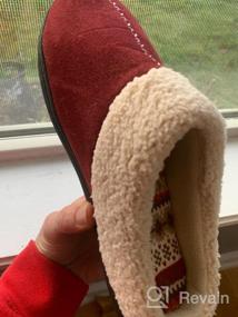 img 7 attached to Cozy And Comfortable: ULTRAIDEAS Women'S Fleece Lined Slippers With Memory Foam
