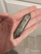 img 1 attached to Labradorite Healing Crystal Wand - 6 Faceted Reiki Chakra Stone For Meditation And Decor review by Brian Nelson