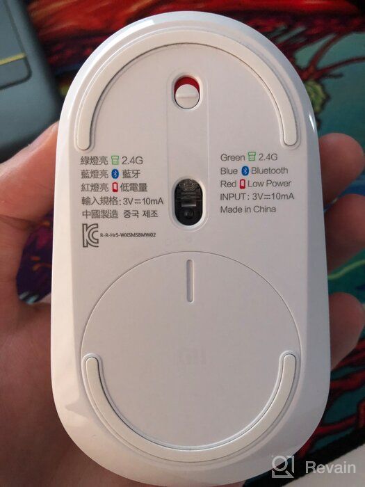 img 3 attached to Wireless compact mouse Xiaomi Mi Dual Mode Wireless Mouse Silent Edition, white review by Fery Buana ᠌