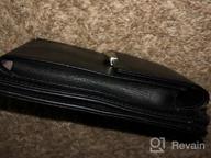 img 1 attached to Women'S Lightweight Leather Crossbody Shoulder Bag, Cell Phone Wallet Purse Handbag review by Jay Meza