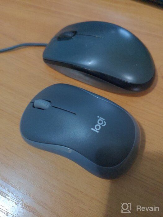 img 1 attached to Get swift with Logitech's M185 Wireless Mouse in Grey! review by Makoto  Ikeda ᠌