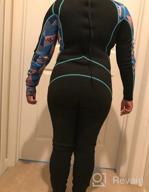 img 1 attached to Stay Safe And Stylish With CtriLady Women'S Neoprene Full Dive Wetsuit - Perfect For Swimming, Kayaking, Surfing And More! review by Tony Cole