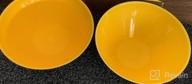 img 1 attached to Medium Bowl Set Of 1: Guzzini My Fusion Grey And Yellow 1.2 Quart Bowl For Improved SEO review by Jill Foster