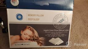 img 5 attached to Orthopedic pillow 55x35cm, Memory Pillow latex Pillow, 10cm height.