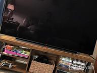 img 1 attached to Organize Your Living Room With GreenForest TV Stand For TV Up To 65 Inches And 6 Storage Cabinets review by Richard Eledge