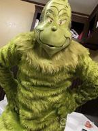 img 1 attached to Adults' Deluxe Grinch Costume With Full Mask - Size Small/Medium - Dr. Seuss Inspired review by Brad Davis