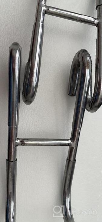 img 1 attached to Black Frameless Glass Shower Door Towel Hooks (2-Pack) By Simtive - Squeegee Hanger For Bathroom Doors. review by Pradeep Dhimal