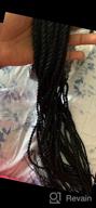 картинка 1 прикреплена к отзыву 18 Inch Senegalese Twist Crochet Hair: 8 Packs Of 35 Stands/Pack For Black Women With Small Crochet Braids, Hot Water Setting, And Natural Ends - Perfect Crochet Braiding Hair For Stunning Looks! от Jon Higdem