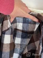 img 1 attached to Sleeve Plaid Flannel Red 150 US Boys' Clothing: Tops, Tees & Shirts Collection review by Robb Fillmore