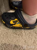 img 1 attached to 👟 Comfortable Excavator Boys' Sandals: Lightweight & Non-Slip Clogs for Children review by Matthew Kocur