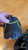img 1 attached to ASHION Lightweight Breathable Trekking Sneakers for Boys review by Maurice Jimenez