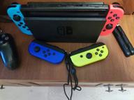 img 1 attached to Nintendo Switch Joy-Con controllers Duo gamepad, red/blue review by Alvin Siah ᠌