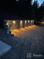 img 1 attached to 8-Pack LEONLITE Classic Series 4 Inch Low Voltage LED Hardscape Lighting For Retaining Walls And Landscapes, 12V LED Paver Lights, 0.5W Soft White Landscape Step Lights, ETL Certified, 2700K review by Brett Blazis