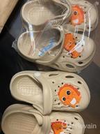 img 1 attached to 🦖 Dinosaur Garden Sandals for Toddler Boys - UBFEN Shoes review by Richie Kotun