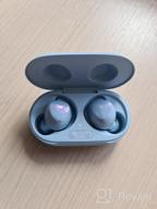 img 1 attached to Upgrade Your Audio Experience with Samsung Galaxy Buds+ Plus: True Wireless Earbuds with Improved Battery and Call Quality in White, including Wireless Charging Case and Velvet Pouch. review by Mei Zhou ᠌