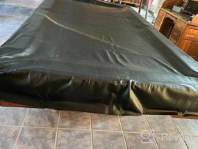 img 7 attached to Kohree 7/8/9FT Heavy Duty Leatherette Pool Table Cover - Waterproof & UV Protection For All Sizes!