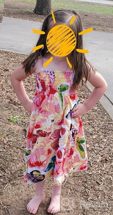 img 1 attached to Summer Floral Midi Dress for Girls and Women, Sizes 18M - XL review by Mike Fedd