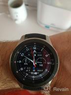 img 1 attached to 📱 Renewed Samsung Galaxy Watch (42mm) Smartwatch (Bluetooth) Compatible with Android/iOS - SM-R810 International Version - No Warranty, Rose Gold Color review by Virot Moonla ᠌