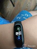 img 2 attached to Smart bracelet Xiaomi Mi Smart Band 5 RU, black review by Felicja Adamska ᠌