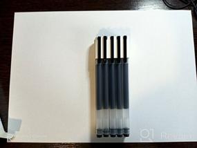 img 12 attached to Xiaomi Mi Gel Pen Set (10-Pack) - High-capacity - Black BHR4603GL