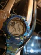img 1 attached to Stay on Schedule with AZLAND 3 Alarms Kids Sports Wristwatch - Waterproof Digital Watches for Boys and Girls review by Matt Schmick