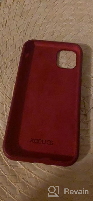 img 1 attached to Kocuos Liquid Silicone Case For IPhone 11: Full Body Protection With Anti-Scratch & Shock Absorption review by Rick Marie