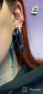 картинка 1 прикреплена к отзыву Teal Teardrop Spiral Glass Ear Taper And Plug Set - Sizes 4G-16Mm - Piercing Jewelry By BodyJ4You от Larry Cole