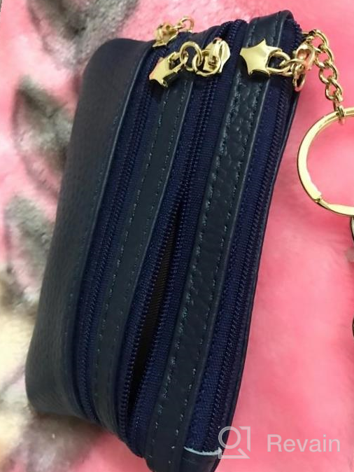 img 1 attached to Imeetu Mini Coin Purse: Keep Your Essentials Safe And Secure With Stylish Blue Pouch review by Katie Morgan