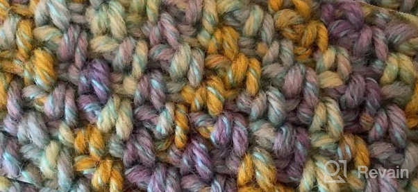 img 1 attached to Step Up Your Knitting Game With JubileeYarn Chunky Melody Yarn - Bulky Wool Blend - 100G/Skein - Jump Rope - 2 Skeins review by Toni Miller