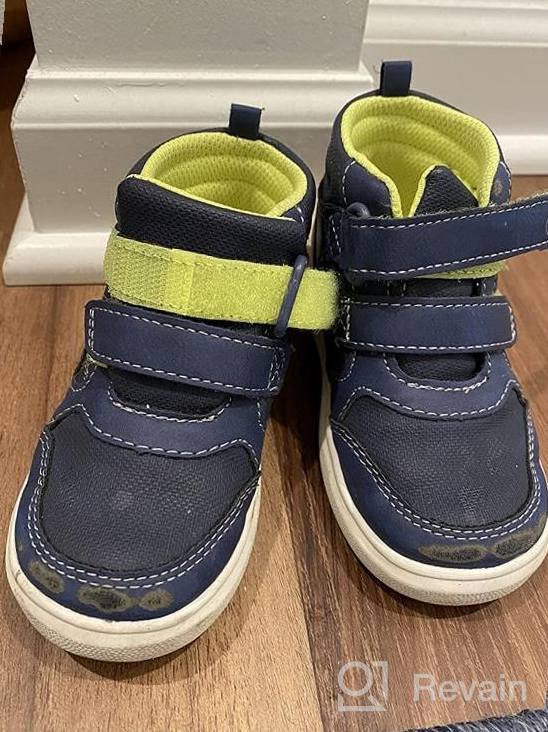 img 1 attached to Stride Rite 360 Cedric High-Top Sneaker: Unisex-Child Athletic Footwear for Comfortable and Stylish Strides review by Jaleel Kadlecik