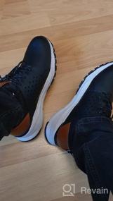 img 6 attached to Мужские черные модные кроссовки среднего размера: 🖤 Кроссовки Skechers RELVEN HEMSON для стиля и комфорта.