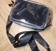img 1 attached to Concert-Approved Clear Crossbody Bag: Stylish & Secure Stadium Purse for Sports Events & Festivals review by Alexander Morgan