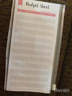 img 1 attached to Track Your Finances With Ease - Set Of 60 A6 Budget Sheets For Budget Planner Binder review by Jake Larson