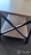 img 1 attached to Rustic Farmhouse Coffee Table With Storage Shelf For Living Room, Easy Assembly, Espresso - Large 𝟒𝟑.𝟑" X 𝟐𝟑.𝟔 review by Shane Grosland