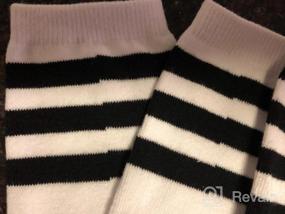 img 4 attached to Child's Knee High Tube Socks - 3 to 4 Pairs for Boys, Girls, Babies, and Toddlers