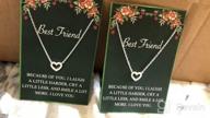 img 1 attached to 💕 Forever Connection: Your Always Charm Best Friend Necklaces for 2 Hearts - Perfect BFF Necklaces for Women and Girls review by Kendrick Dooley