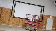 img 1 attached to Experience Ultimate Outdoor Movie Fun With JWSIT 120-Inch Projector Screen - Foldable, Anti-Crease & HD 16:9 Ratio For Home Theater And Backyard Entertainment review by Melvin Boss