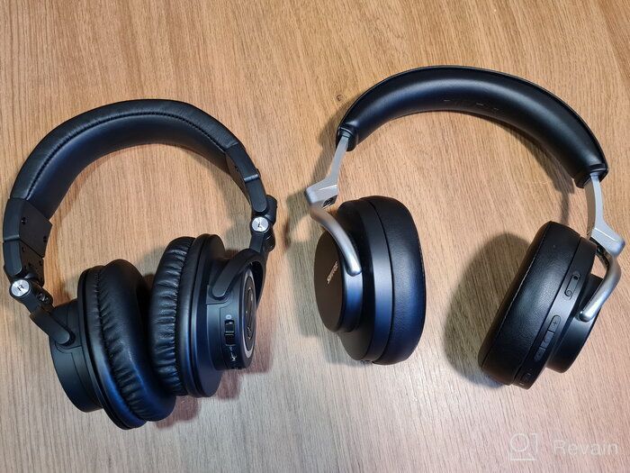 img 3 attached to Black Audio-Technica ATH-M50xBT Headphones, Size Medium (ATHM50XBT) for Improved SEO review by Somsak Boonsri ᠌