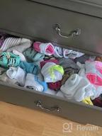 img 1 attached to Joyoldelf Sock Drawer Organizer Divider 2 Packs Underwear Organizer, 24 Cell Collapsible Closet Cabinet Organizer Underwear Storage Boxes For Storing Socks, Bra, Handkerchiefs, Ties, Belts (Blended) review by Justin Fletcher