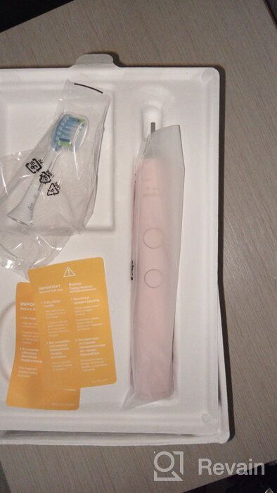 img 2 attached to Philips Sonicare DiamondClean 9000 HX9911 sonic toothbrush, pink review by Kio West ᠌
